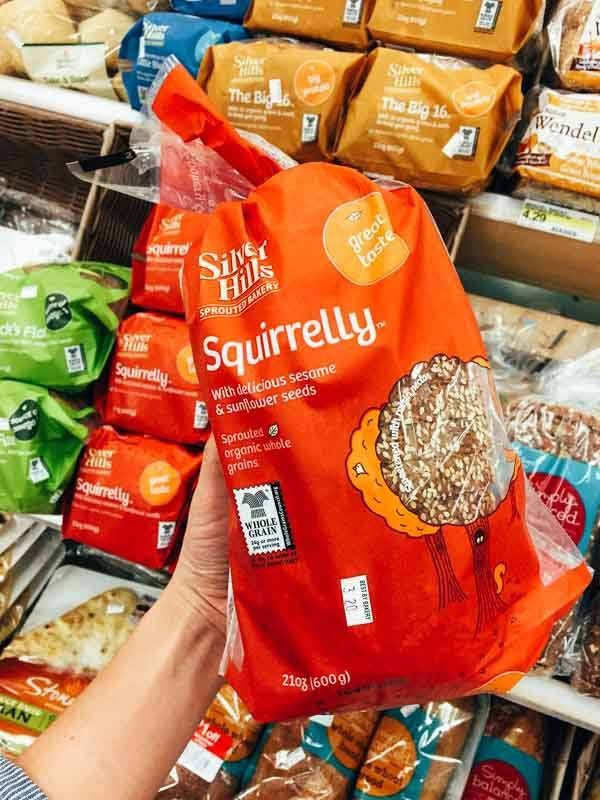 Grocery Shopping at Target - Bread.