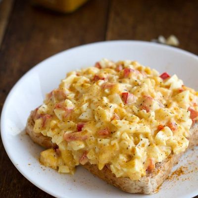 A picture of Lightened Up Curry Egg Salad