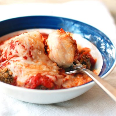 A picture of <span class="fn">Cheesy Meatless Meatballs